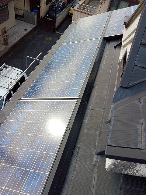 撤去希望の太陽光